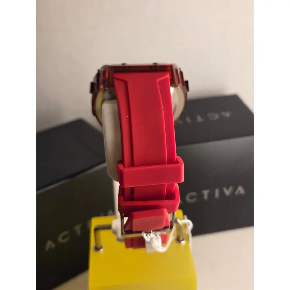 Activa Ranger X Invicta quartz 45mm Red Digital Watch New 3ATM sport Essentials
